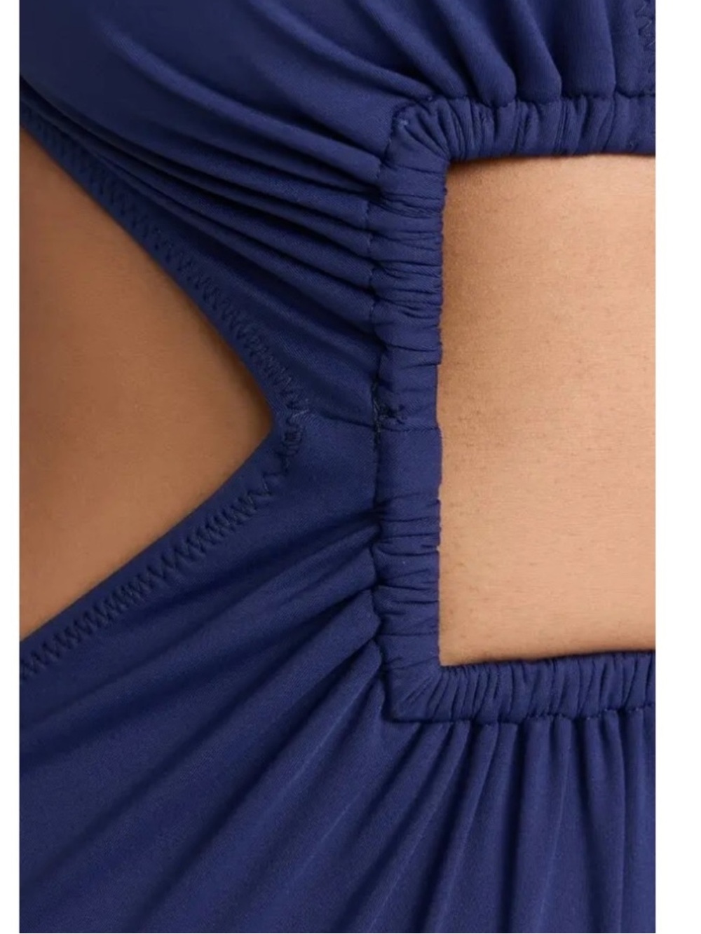 NWT Staud Liberty Navy One-Piece Swimsuit with Cutout Detail, M - Picture 6 of 10